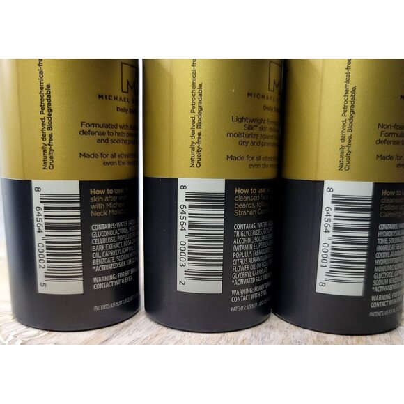 Michael Strahan Daily Defense Mens Skincare Multi Set Balm Cream Moisture NEW - Picture 2 of 3